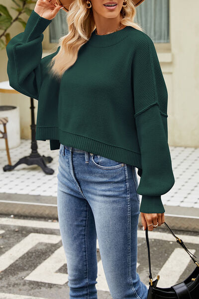 TEEK - Round Neck Angle Sweater SWEATER TEEK Trend   