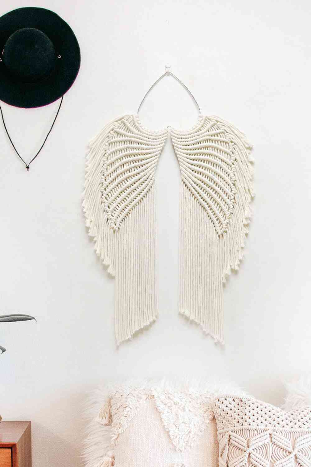 TEEK - Macrame Angel Wings Wall Hanging Decor HOME DECOR TEEK Trend   