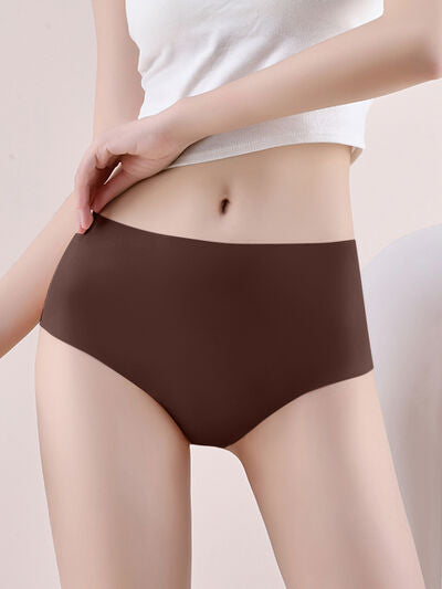 TEEK - Seamless Mid-Rise Waist Panty UNDERWEAR TEEK Trend Chocolate XS 