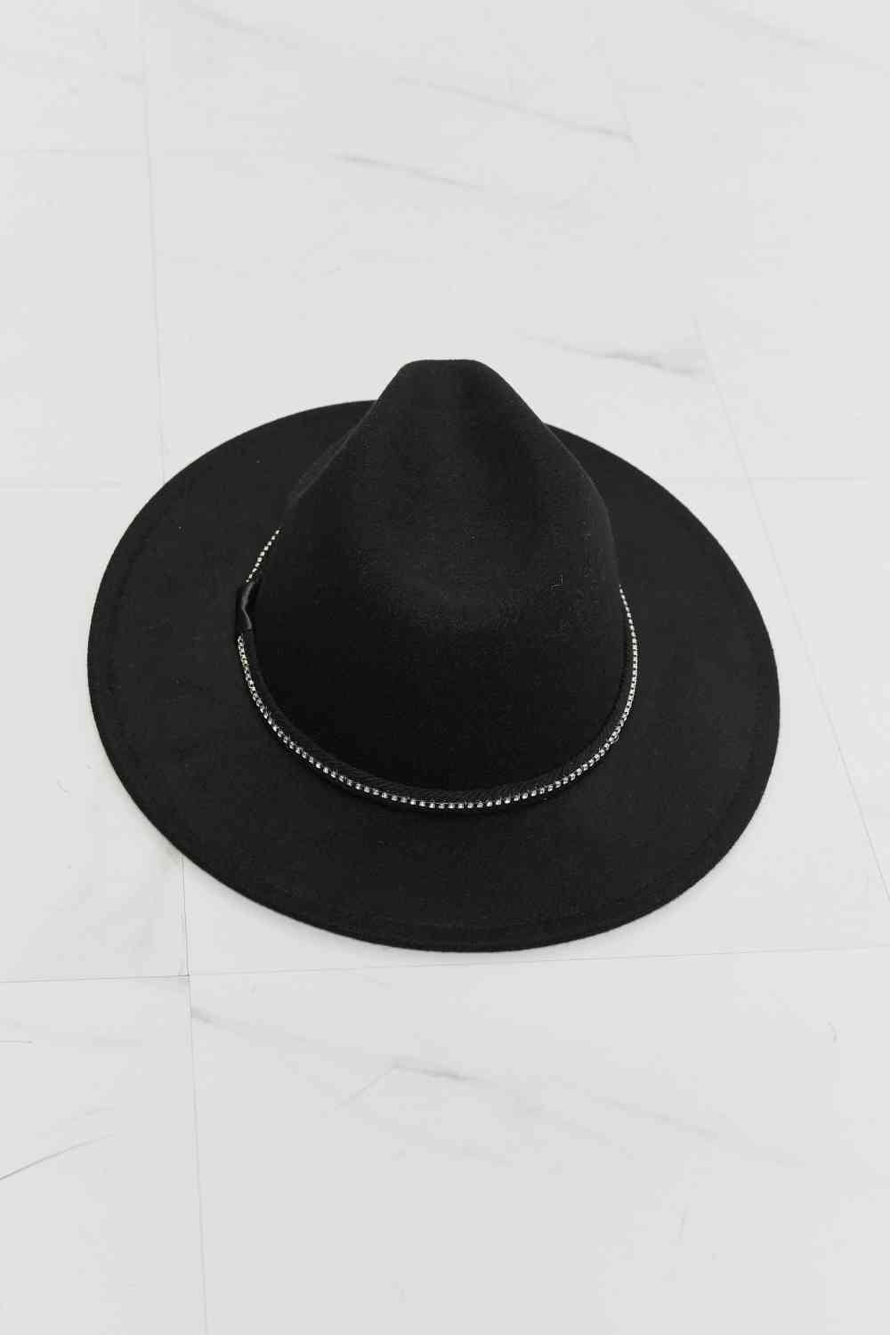 TEEK - Black Bring It Back Fedora Hat HAT TEEK Trend   