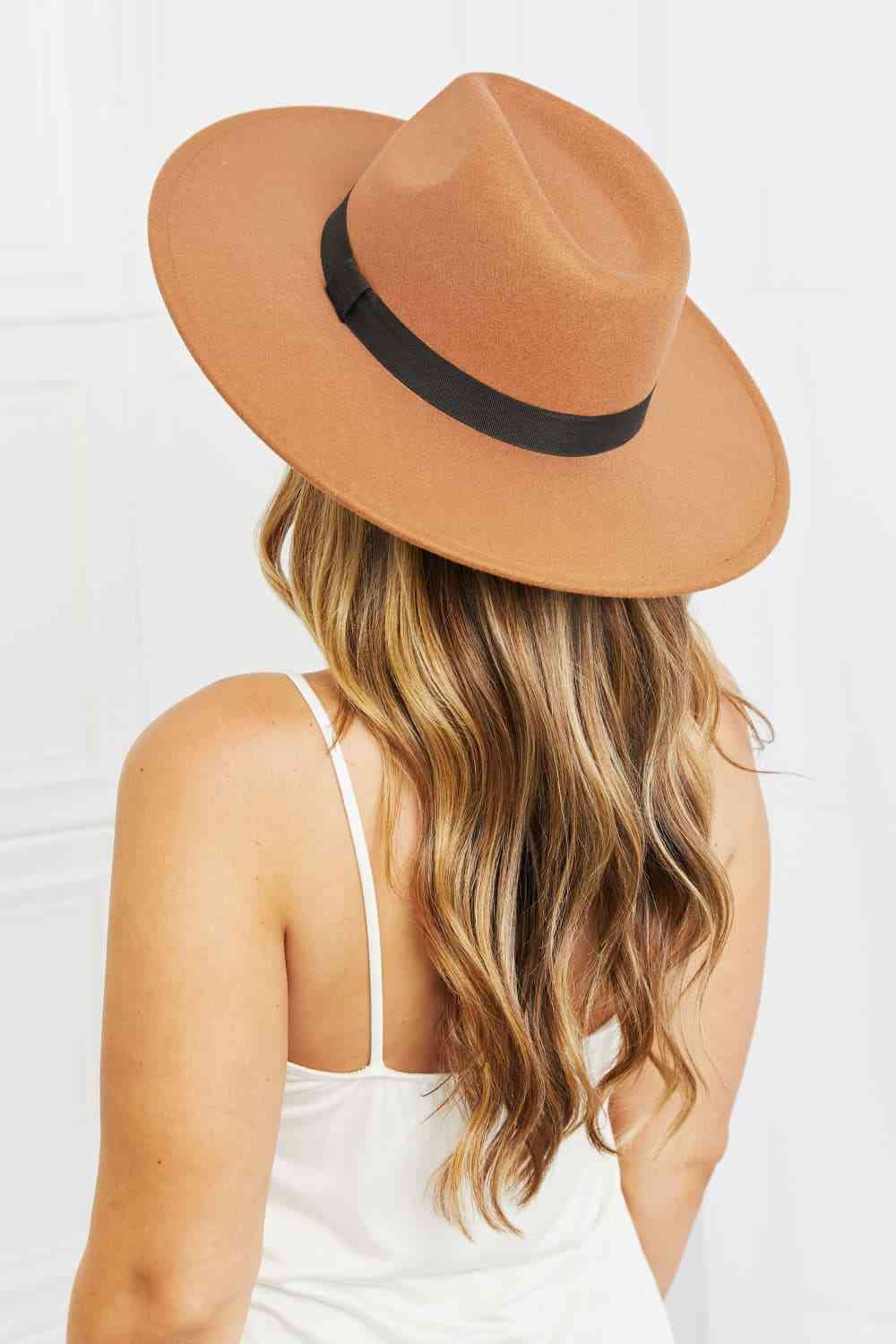 TEEK - Tan Enjoy The Simple Things Fedora Hat HAT TEEK Trend   