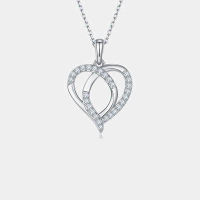 TEEK - Intertwined 925 SS Heart Necklace JEWELRY TEEK Trend   