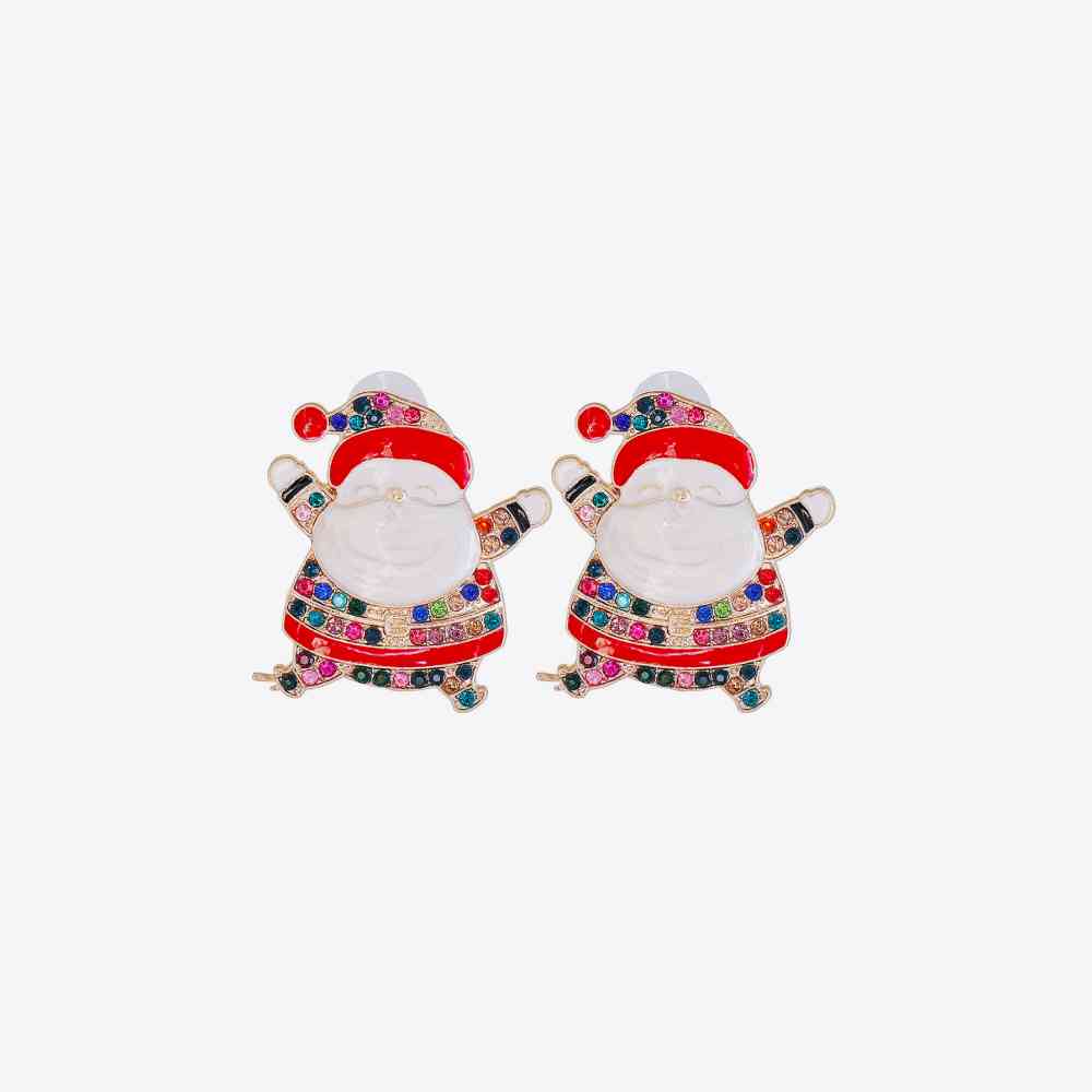 TEEK - Rhinestone Santa Arms Earrings JEWELRY TEEK Trend Multicolor  