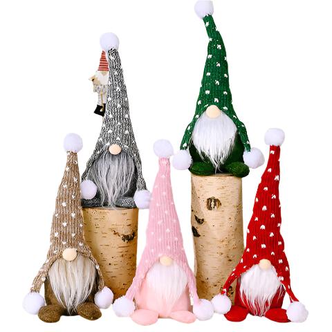 TEEK - Pom-Pom Trim Faceless Gnome HOME DECOR TEEK Trend   