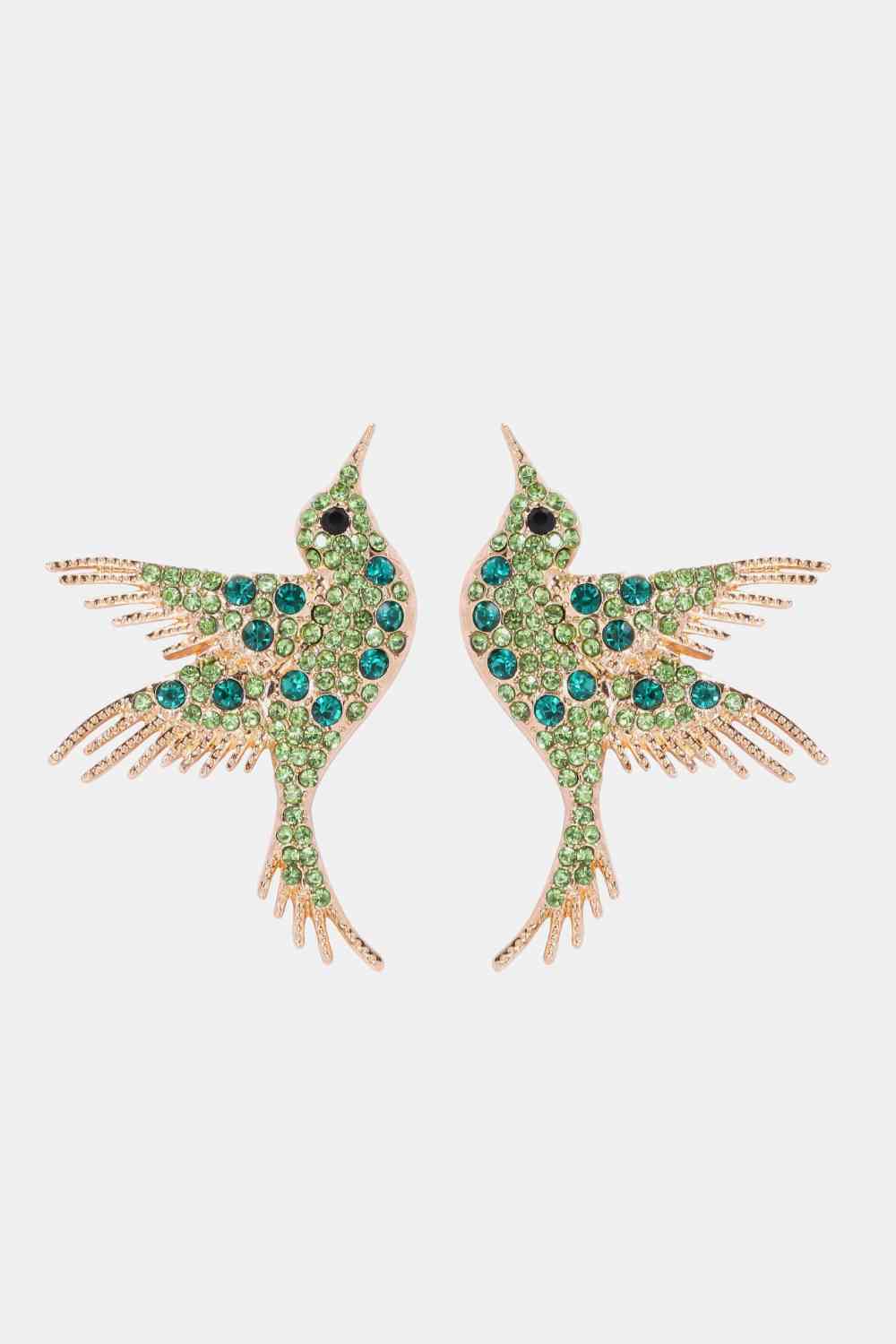 TEEK - Turtle Doves Zinc Alloy Earrings JEWELRY TEEK Trend Light Green  