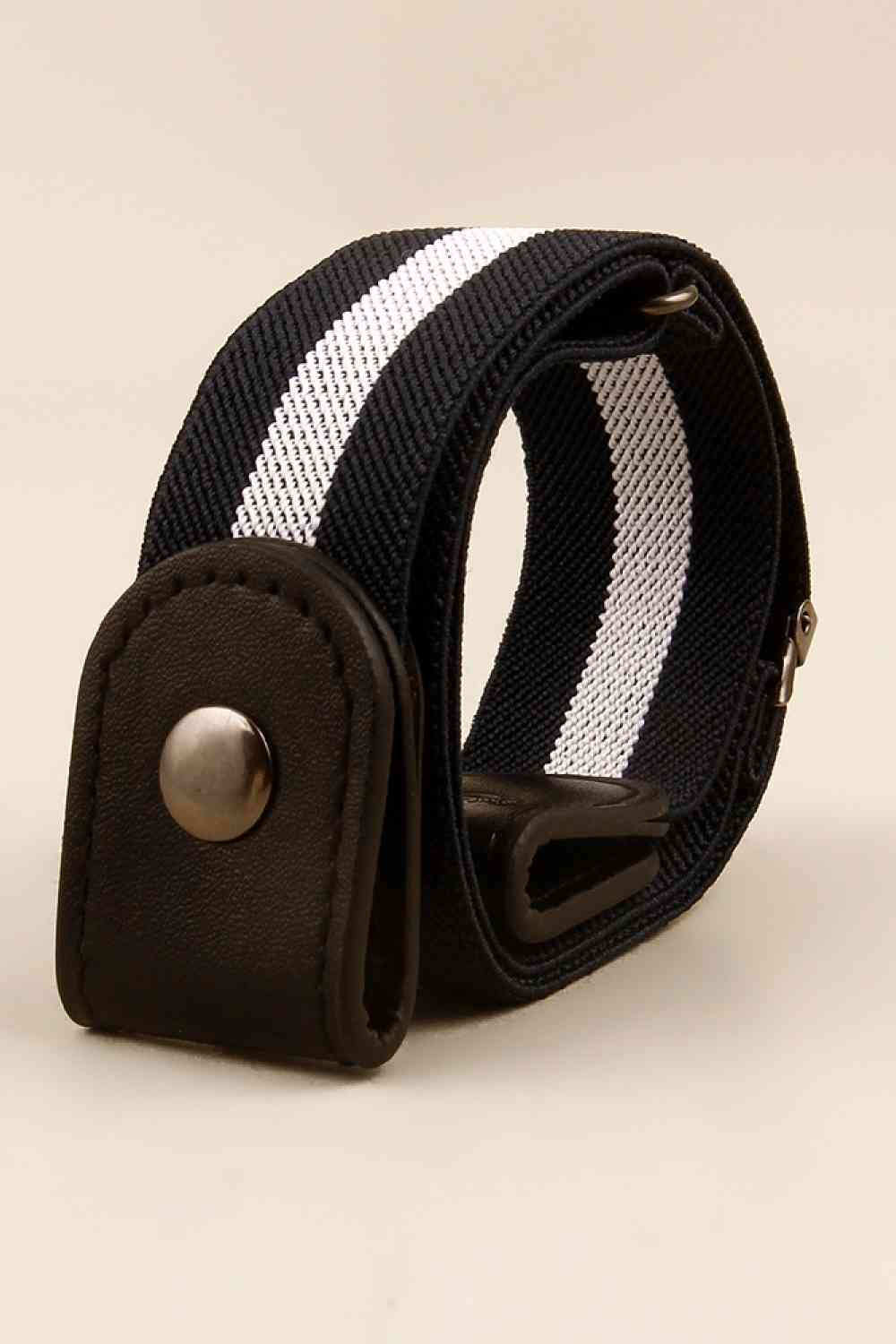 TEEK - Belt Loop Snap Belt BELT TEEK Trend Black/White  