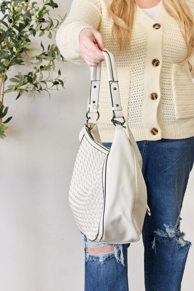 TEEK - Weaved Vegan Leather Handbag BAG TEEK Trend   