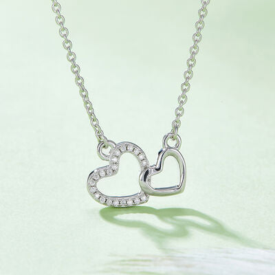 TEEK - Heart Drop 925 SS Necklace JEWELRY TEEK Trend Silver  