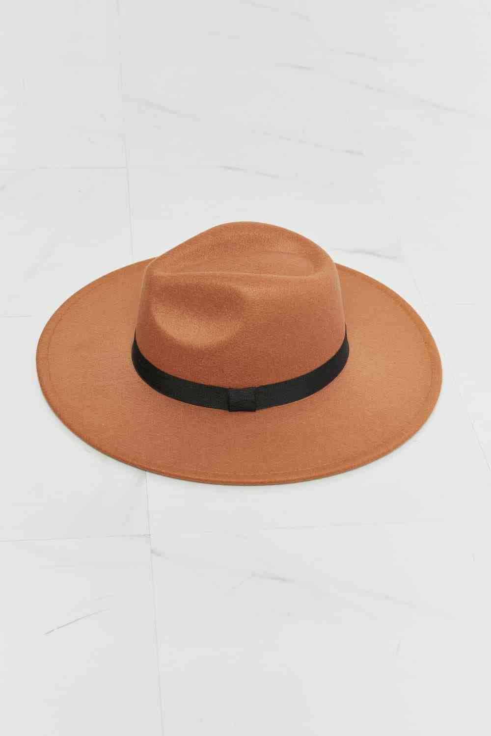 TEEK - Tan Enjoy The Simple Things Fedora Hat HAT TEEK Trend   