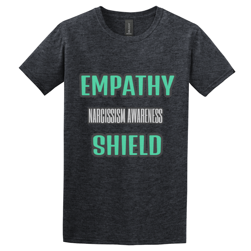 TEEK - NA Empathy Shield Tee | Unisex TOPS theteekdotcom Dark Heather S 