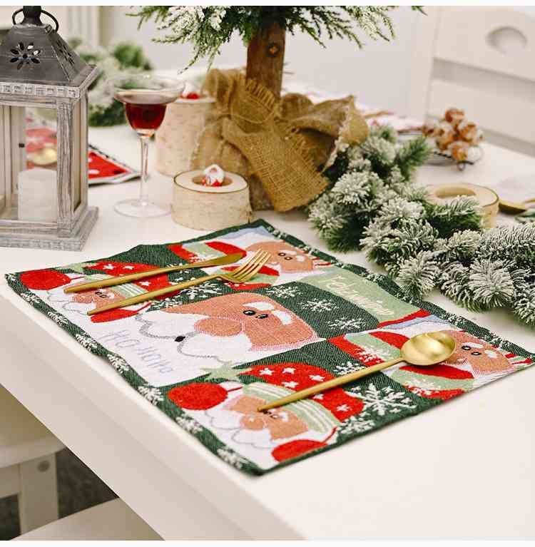 TEEK - Assorted 2-Piece Christmas Placemats HOME DECOR TEEK Trend   