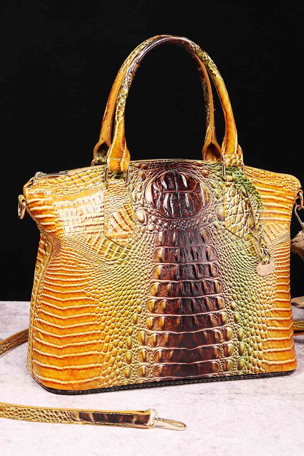 TEEK - Gradient Style Scheduler Handbag BAG TEEK Trend Orange/Brown  