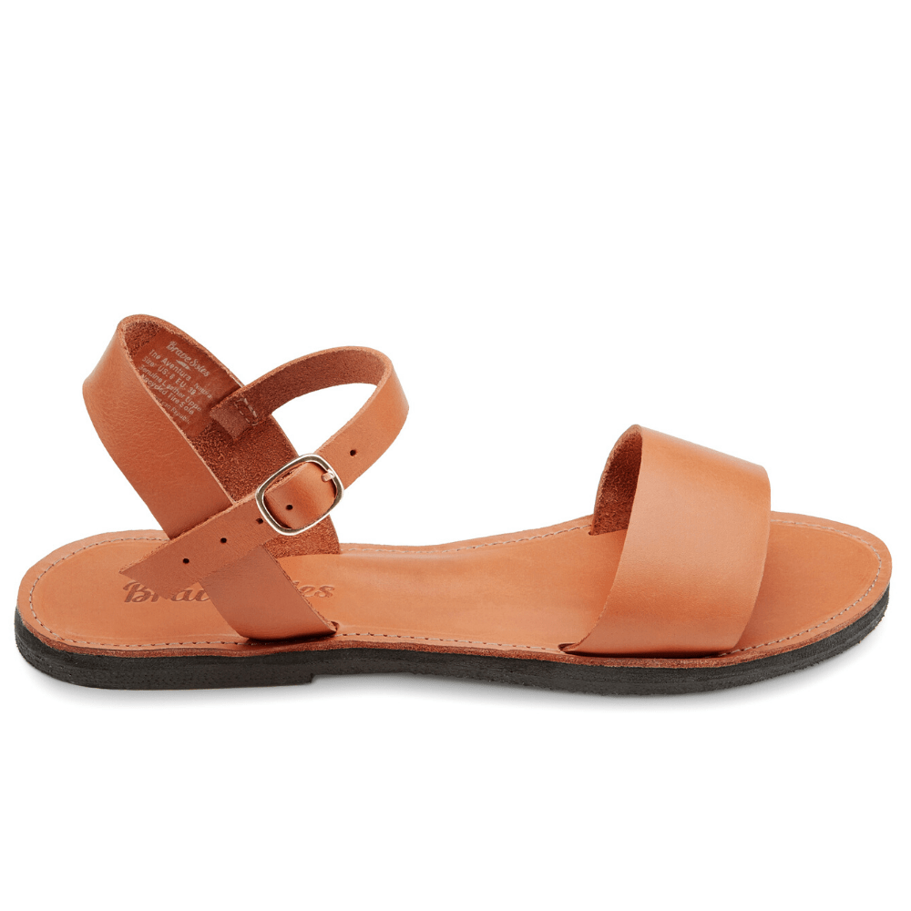 TEEK - Aventura Leather Walking Sandals SHOES theteekdotcom 12 / Caramel  