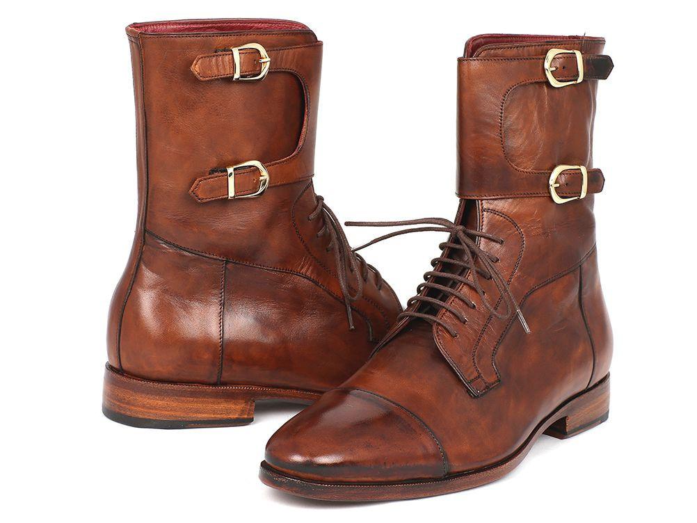 TEEK - Paul Parkman High Brown Calfskin Boots SHOES theteekdotcom   