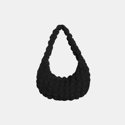 TEEK - Small Textured Handbag BAG TEEK Trend Black  