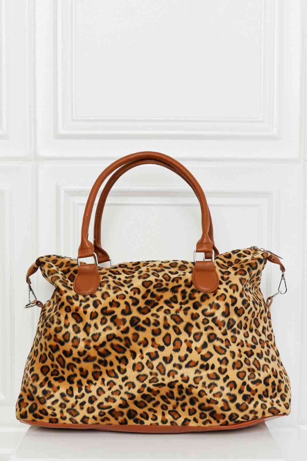TEEK - Animal Print Brushed Weekender Bag BAG TEEK Trend Leopard  