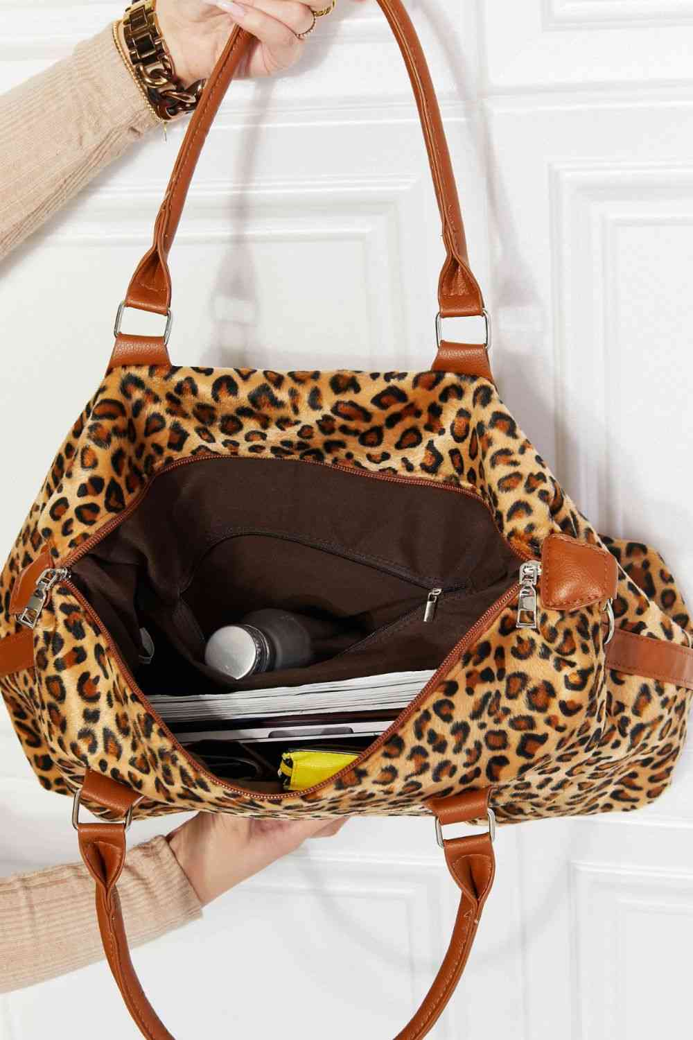 TEEK - Animal Print Brushed Weekender Bag BAG TEEK Trend   