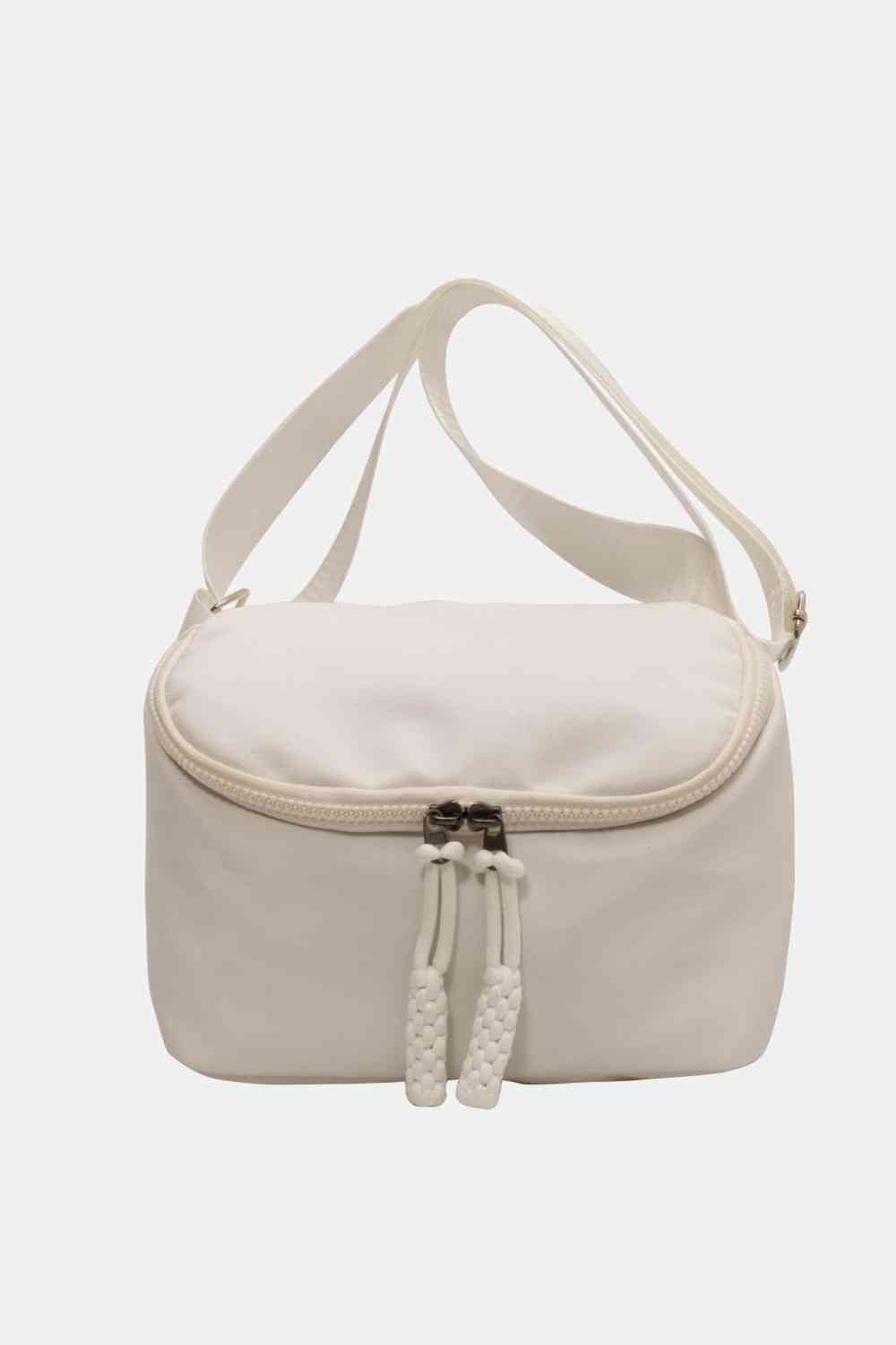 TEEK - Medium Nylon Sling Bag BAG TEEK Trend White  