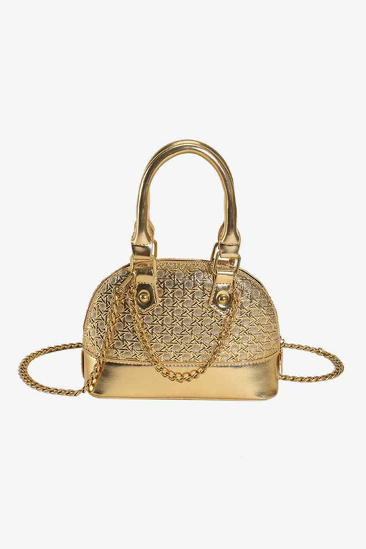 TEEK - Pop Colored PU Leather Crossbody Bag BAG TEEK Trend Gold  