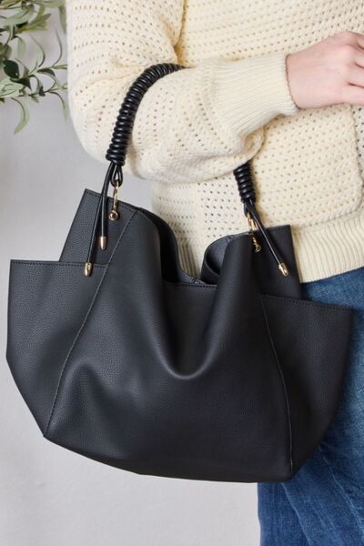 TEEK - Pouches Faux Leather Handbag BAG TEEK Trend BLACK  