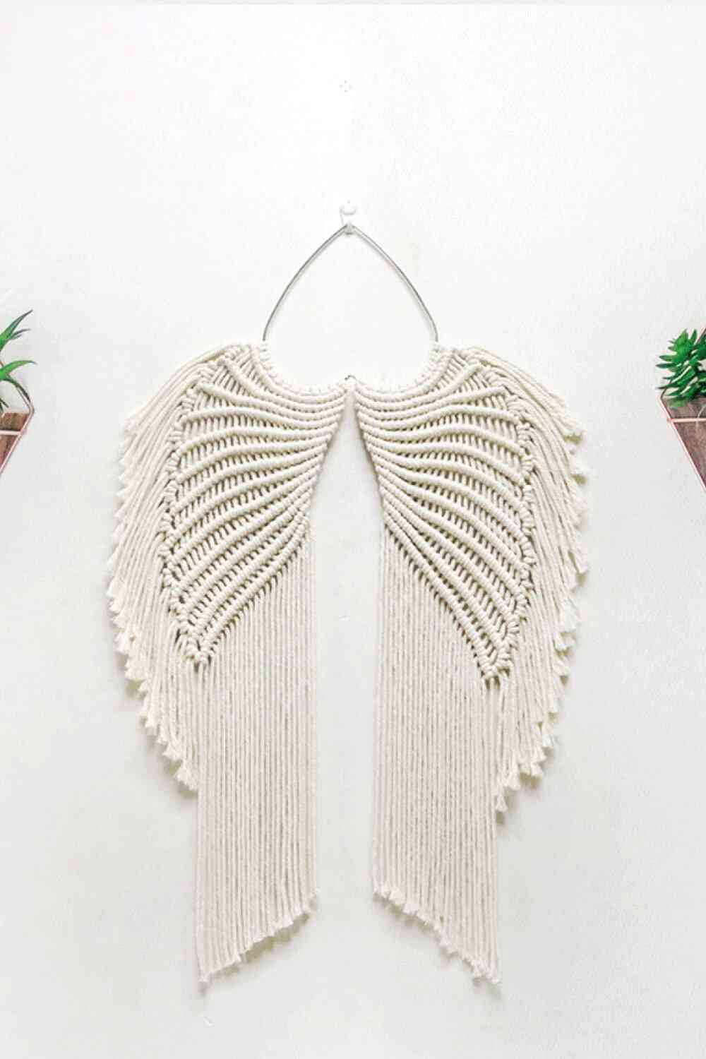 TEEK - Macrame Angel Wings Wall Hanging Decor HOME DECOR TEEK Trend   