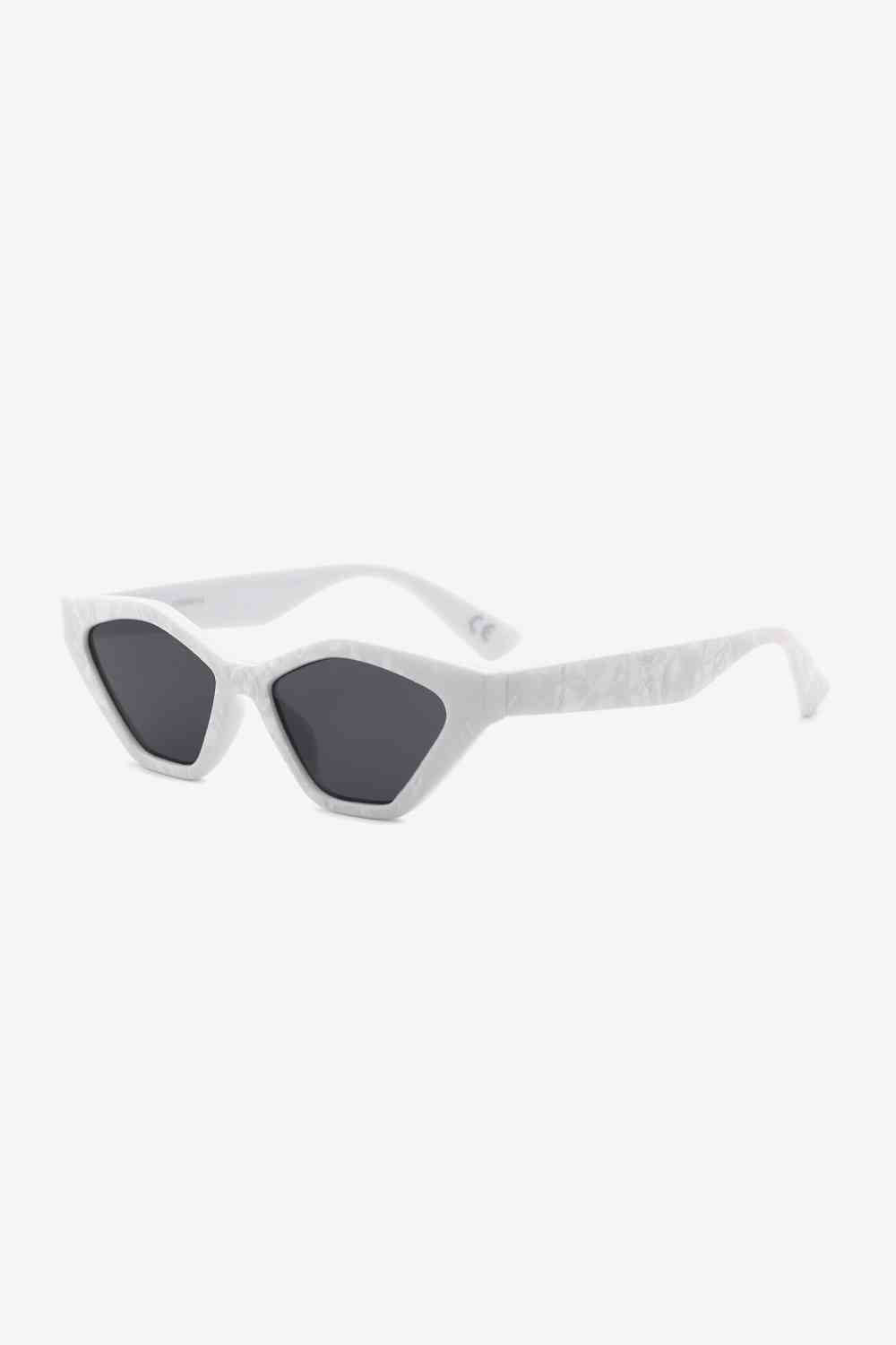 TEEK - Cat Eye Poly Sunglasses EYEGLASSES TEEK Trend Light Gray  
