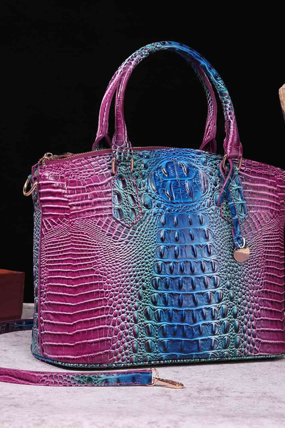 TEEK - Gradient Style Scheduler Handbag BAG TEEK Trend Purple/Blue  