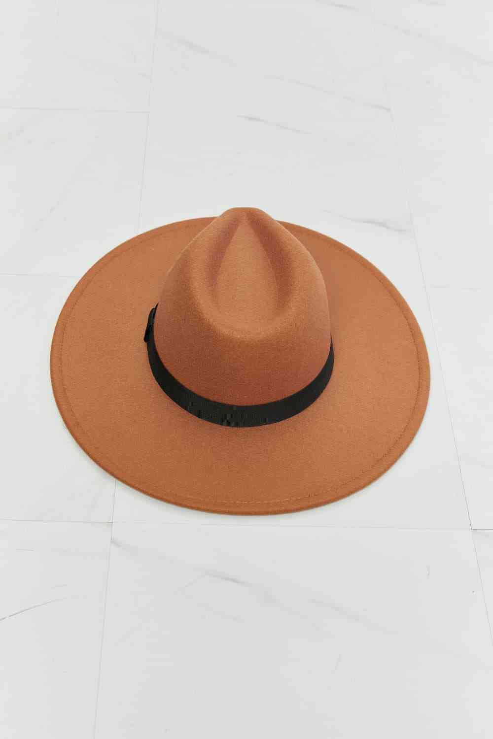 TEEK - Tan Enjoy The Simple Things Fedora Hat HAT TEEK Trend   