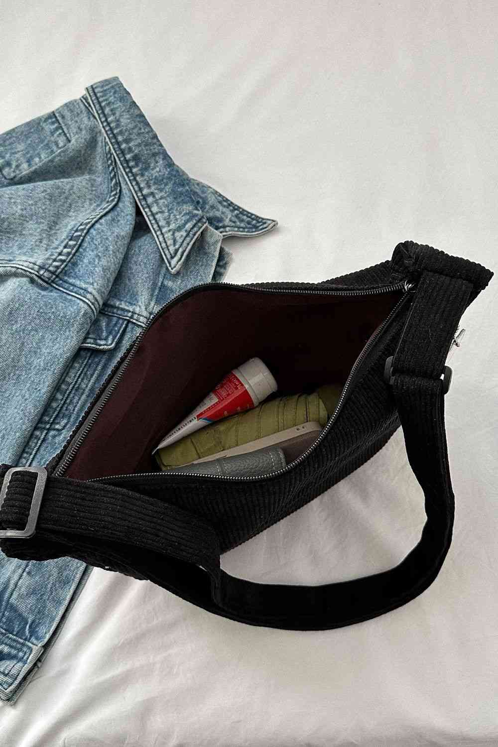 TEEK - Large Corduroy Shoulder Bag BAG TEEK Trend   