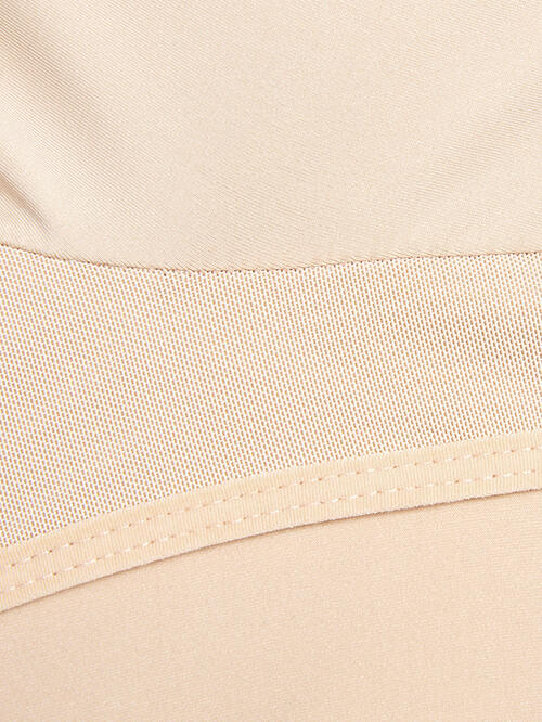 TEEK - Full Size Zip Up Lace Detail Long Sleeve Shapewear UNDERWEAR TEEK Trend   
