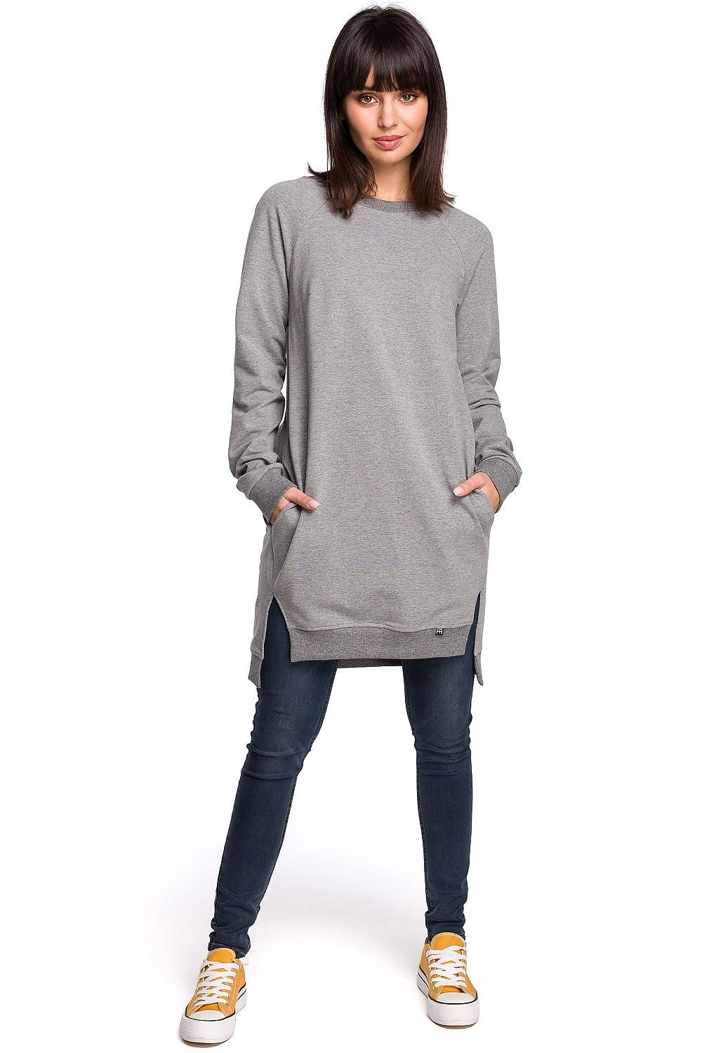 TEEK - Length Pocketed Sweatshirt TOPS TEEK M   