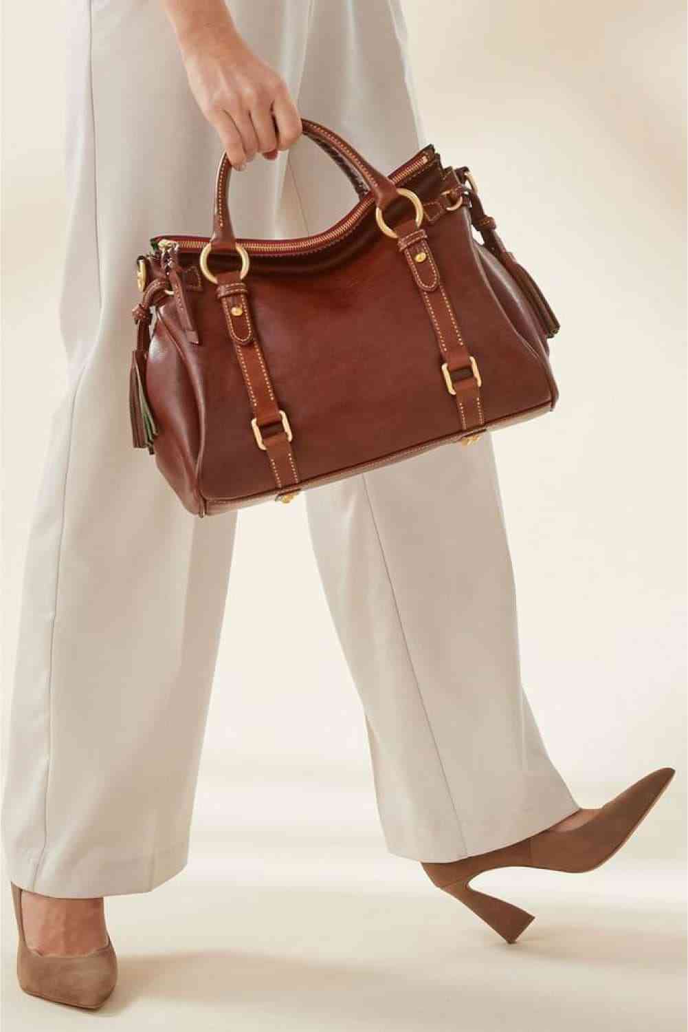 TEEK - However Handbag BAG TEEK Trend Chestnut  