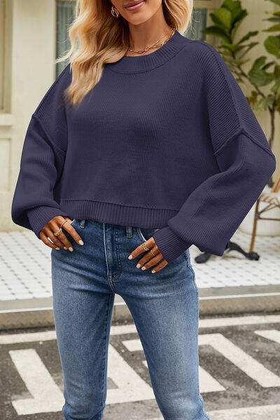 TEEK - Round Neck Angle Sweater SWEATER TEEK Trend   