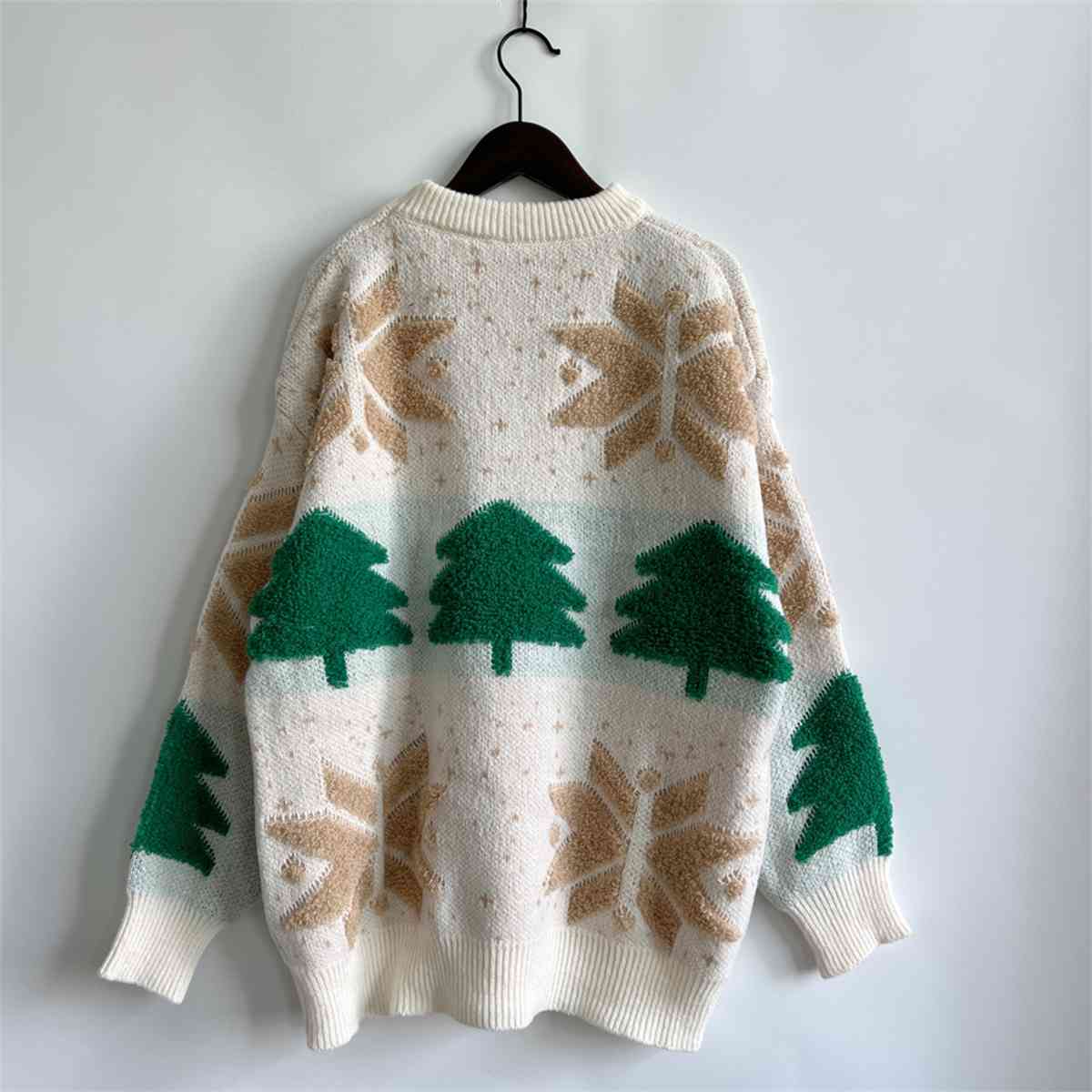 TEEK - Snowflake Long Sleeve Sweater SWEATER TEEK Trend   