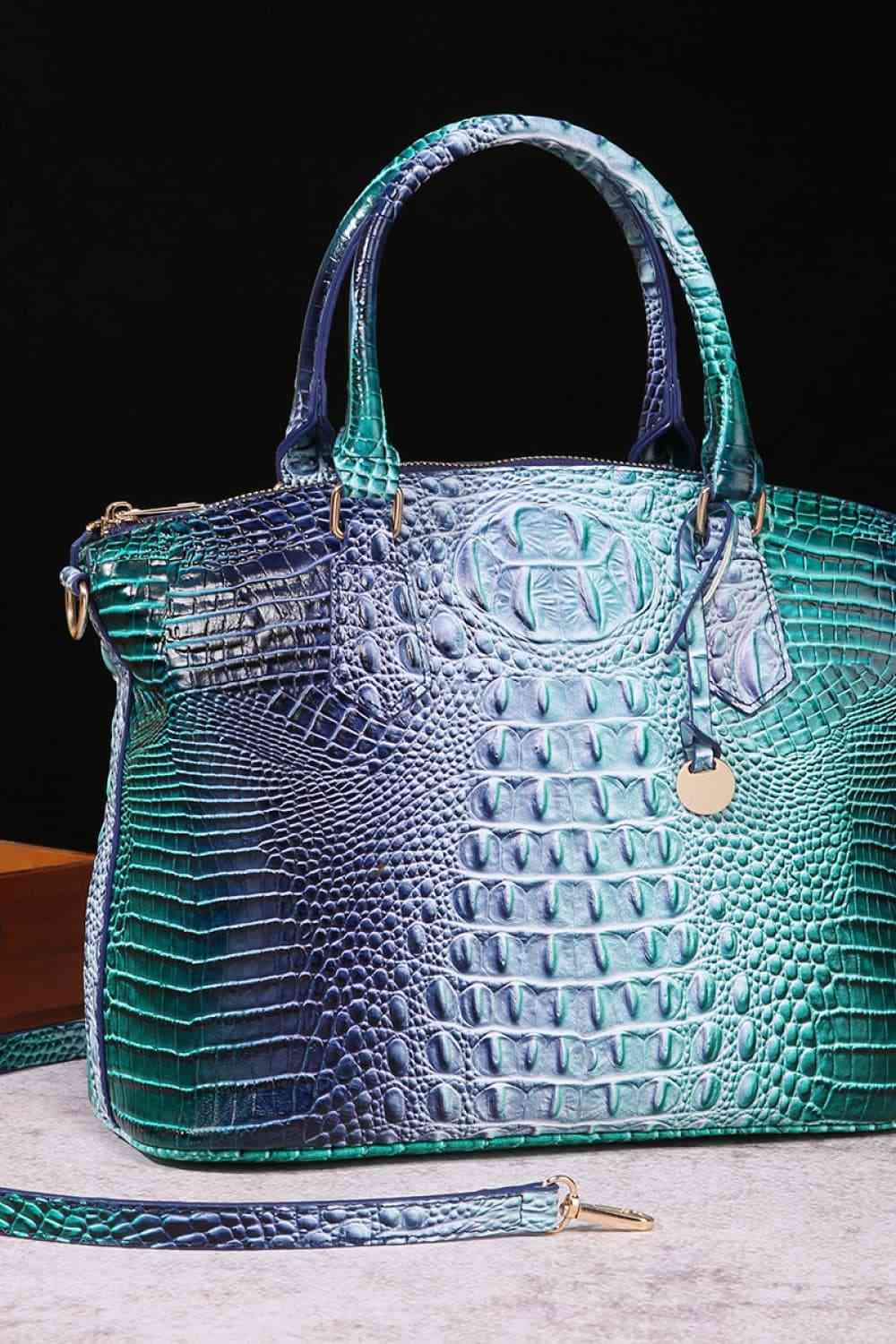 TEEK - Gradient Style Scheduler Handbag BAG TEEK Trend Green/Blue  