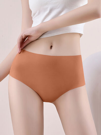 TEEK - Seamless Mid-Rise Waist Panty UNDERWEAR TEEK Trend Ochre XS 