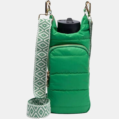 TEEK - Quilted Water Bottle Sleeve with Strap BAG TEEK Trend Mid Green  