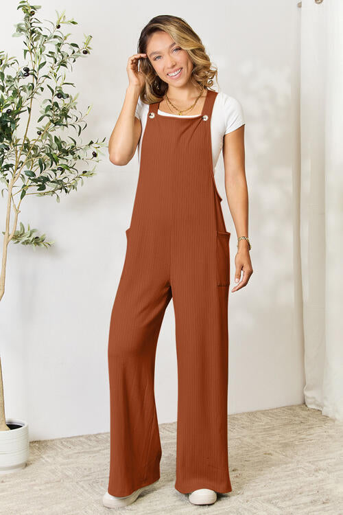 TEEK - Full Size Wide Strap Overalls OVERALLS TEEK Trend   