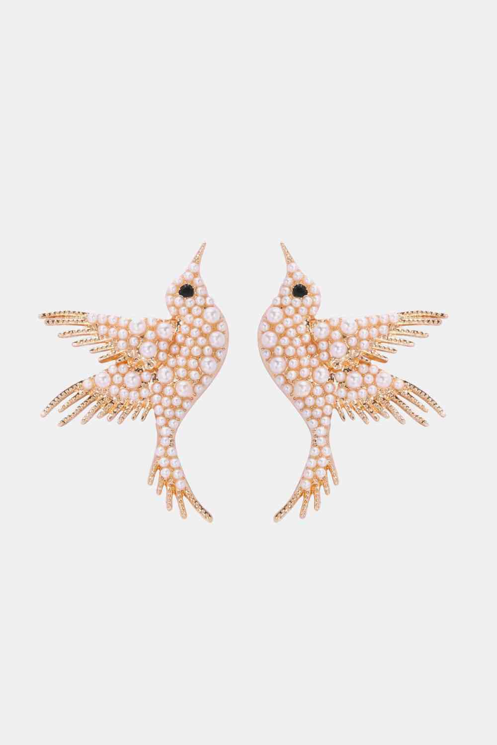 TEEK - Turtle Doves Zinc Alloy Earrings JEWELRY TEEK Trend White  