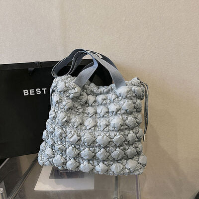 TEEK - Drawstring Quilted Shoulder Bag BAG TEEK Trend   