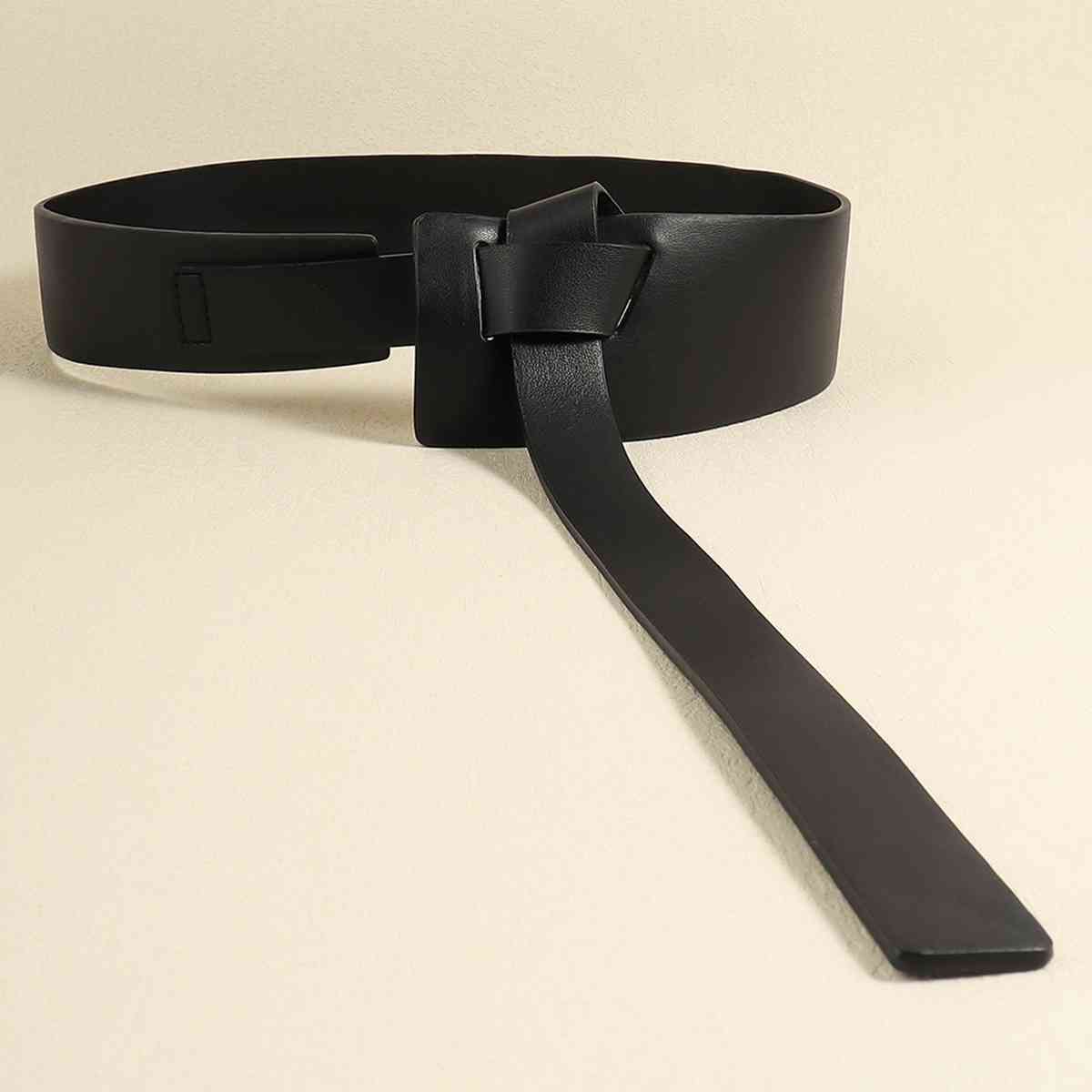 TEEK - Knot Tie Belt BELT TEEK Trend Black  