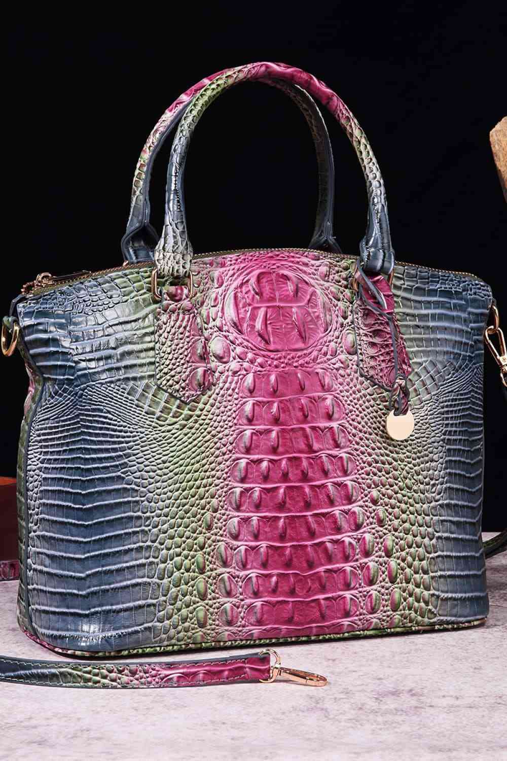 TEEK - Gradient Style Scheduler Handbag BAG TEEK Trend Dark Blue/Rose  