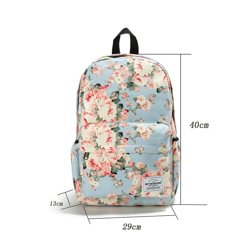 TEEK - White and Blue Backpack BAG theteekdotcom   