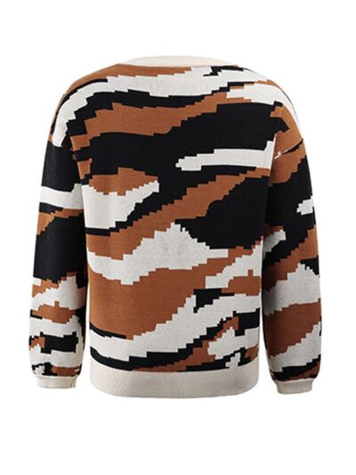 TEEK - Black Ochre Dropped Shoulder Sweater SWEATER TEEK Trend   