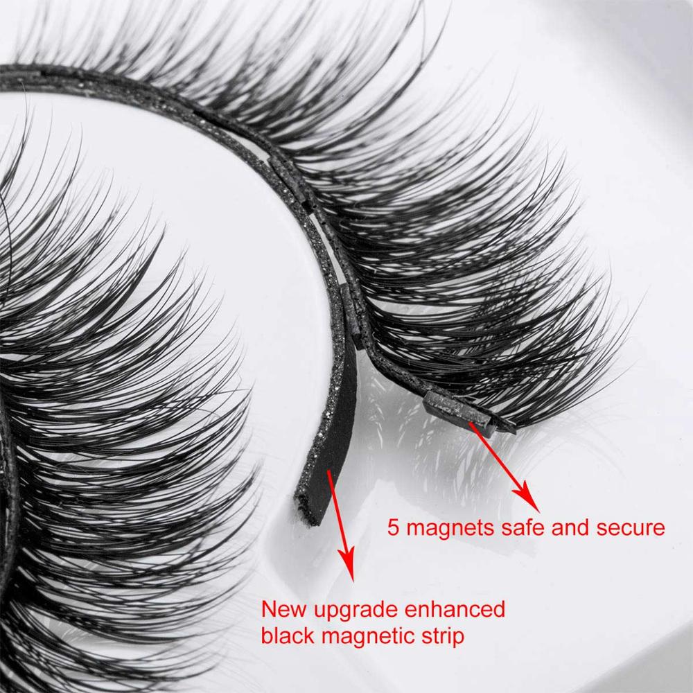 TEEK - 5 Pair Magnetic Eyelashes Set | Various Styles EYELASHES theteekdotcom   