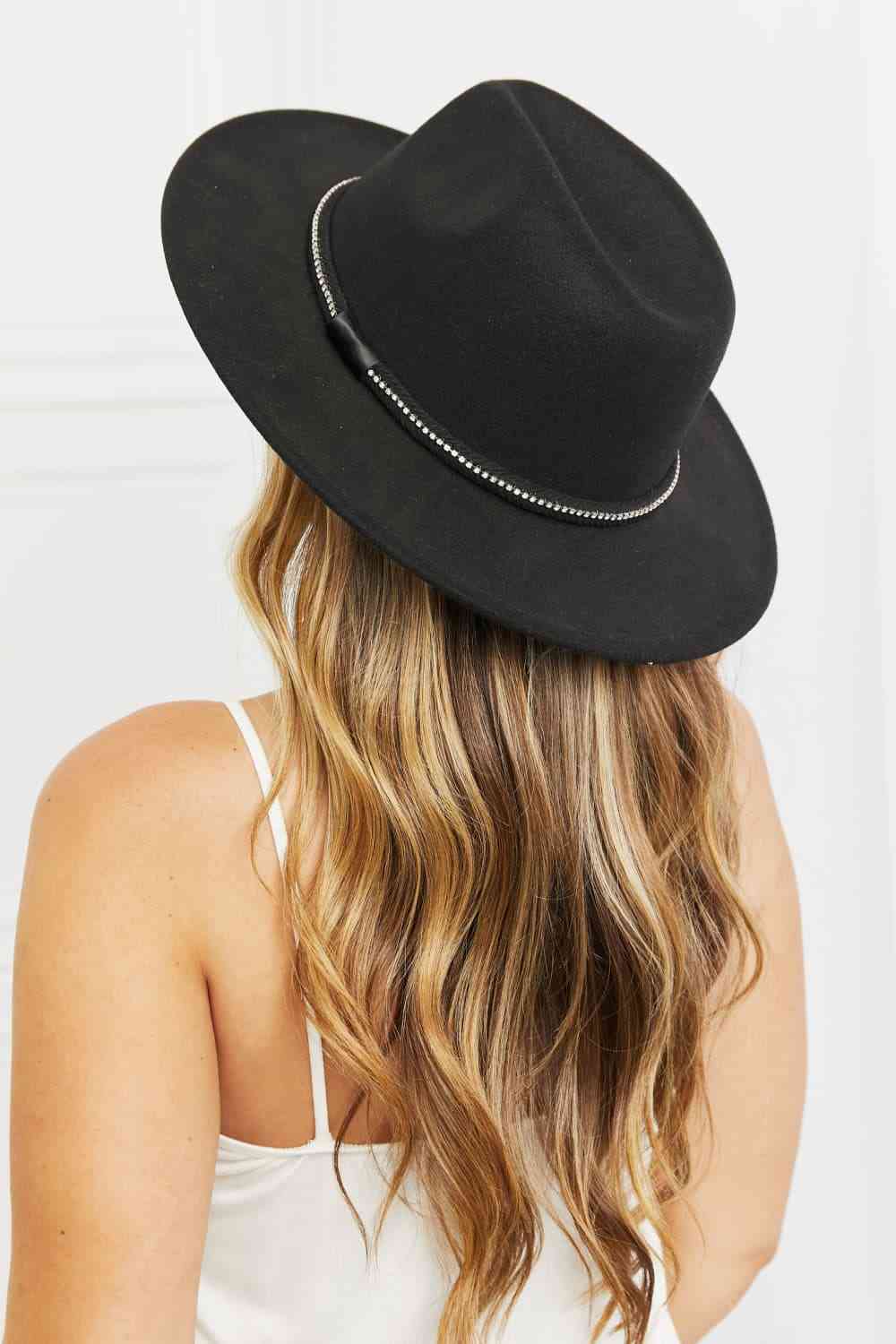 TEEK - Black Bring It Back Fedora Hat HAT TEEK Trend   