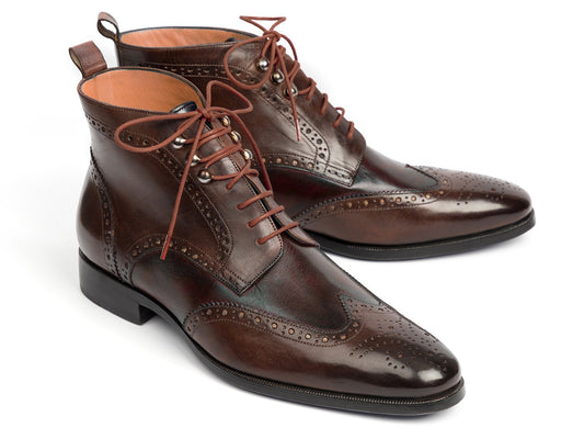TEEK - Paul Parkman Wingtip Brown Ankle Boots SHOES theteekdotcom   