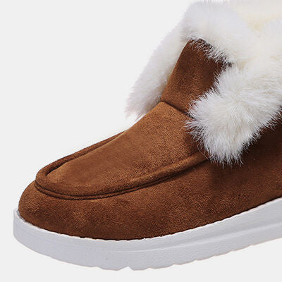 TEEK - Furry Suede Snow Boots SHOES TEEK Trend   