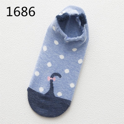TEEK - Animal Ankle Socks SOCKS theteekdotcom 1686  