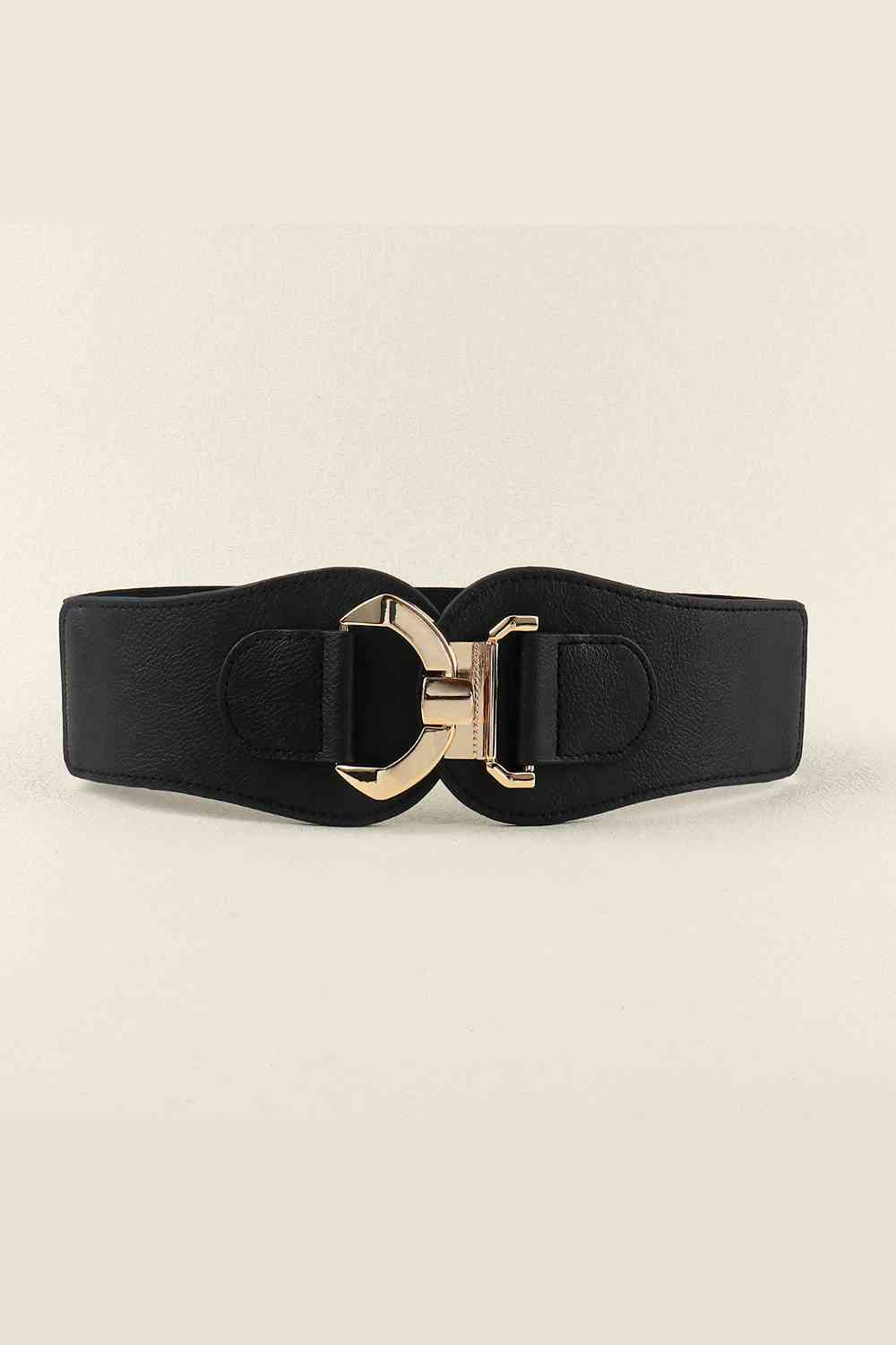 TEEK - Hook Buckle Elastic Belt BELT TEEK Trend Black  